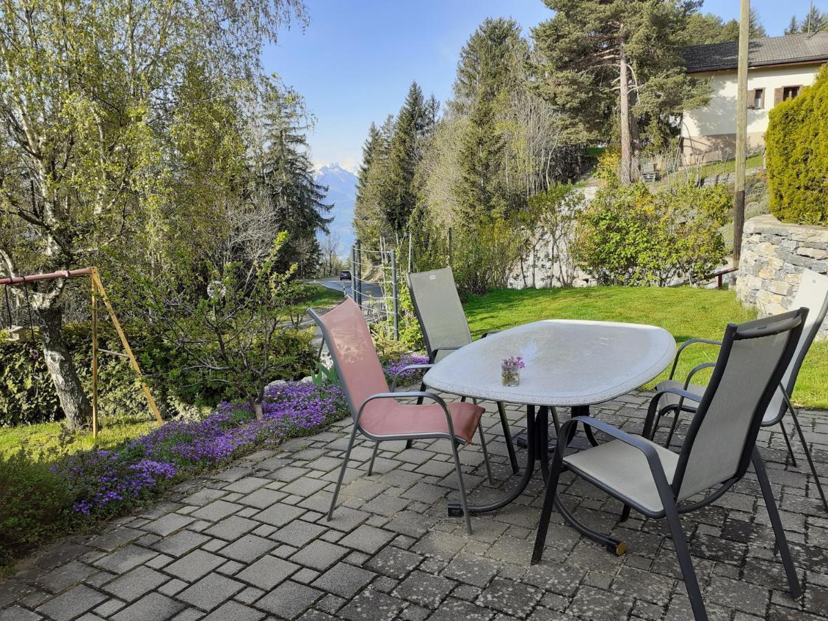 Appartement Les loulou à Savièse Extérieur photo